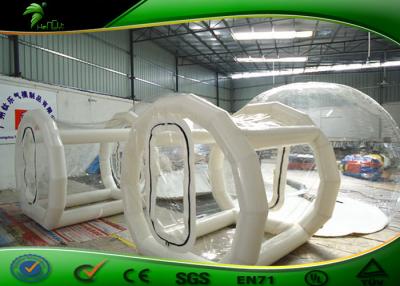 China Durable PVC Inflatable Bubble Tent , Inflatable Crystal Bubble Air Supported Dome for sale