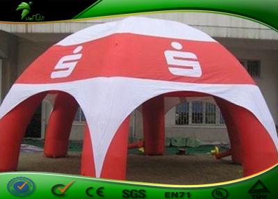 China Customized Red Inflatable Wedding Tent Fire - Resistance With Logos for sale