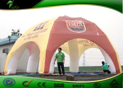 China 10m Giant Commercial Inflatable Tent Colorful Digital Printing EN14960 for sale