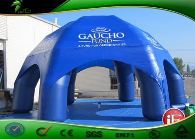 China Custom Color Inflatable Air Tent Gaint Firm Inflatable Spider Tent for sale