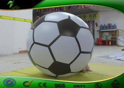 China Brinquedos infláveis gigantes da água do PVC, bola de praia inflável da forma do diâmetro 1.2m Footballl à venda