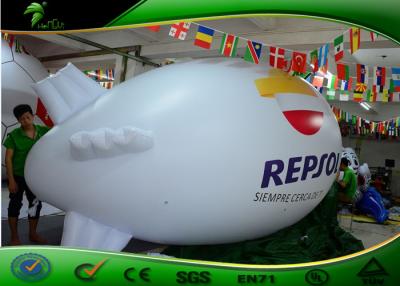 China Prachtige Witte Opblaasbare Blimp/van de Luchtblimp Heliumballons 6m snakken naar Reclame Te koop