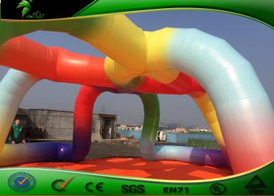 China Colorful Customized Large Inflatable Garden Tent PVC For Exhibition Display for sale