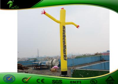 China Advertising Standing Inflatable Air Dancers 2m With Certified Blower UV Printing for sale