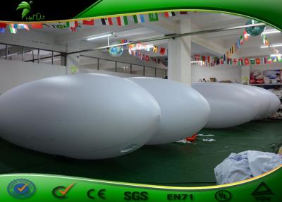 China 4m Long Customized RC Inflatable Blimp / Remote Control Inflatable Airship With PVC for sale