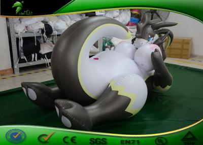 China Black / White Lying Dragon Inflatable Sex Cartoon Toys With Digital Printing for sale