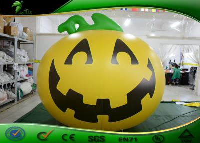 China Outdoor Halloween Inflatable Yard Decorations Pumpkin Shaped Digital Printing for sale