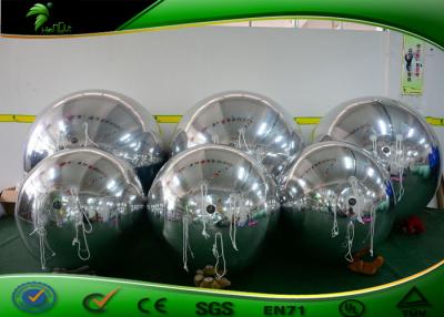 China Strong PVC Advertising Inflatable Mirror Balloon / Mirrored Ball For Party for sale