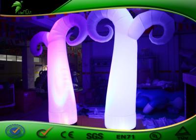 China Color Changing Inflatable Led Lighting Tower / Inflatable Lighting Cones 2m for sale