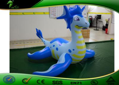 China 2M Giant Customized Inflatable Cartoon Characters Sea Dragon Toy Animal Cartoon for sale