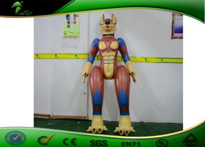 China Customized Cartoon Inflatable Sexy Standing Dog / Inflatable Sex Dog With Muscle For Sale for sale