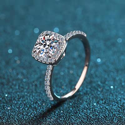 China CLASSIC Silver Luxury High Quality 925 Wedding Ring 925 Wedding Ring Silver Ring for sale