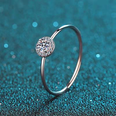 China 925 sterling silver silver eternal ring CLASSIC simple ring wedding ring 925 luxury high quality for sale