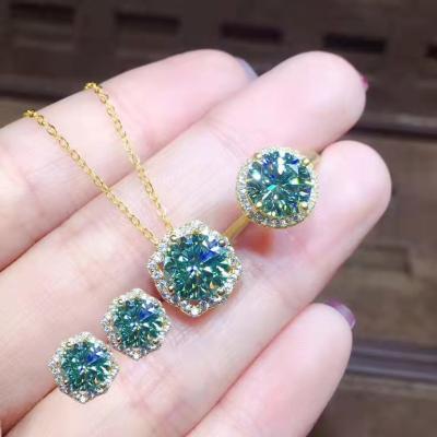 China 2021 Fashion Women's Full Diamond Set Women's Zircon Jewelry Fashion Jewelry Wholesale for sale