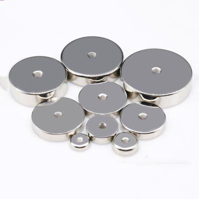 China Industrial Magnet Countersunk Hole Neodymium Countersink Magnetic Cutter Magnets for sale