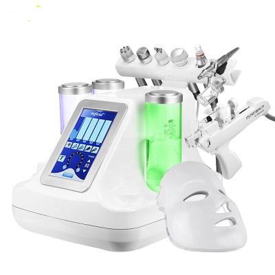 China Aqua Peel Water Oxygen Maquina de Limpieza Facial Microdermabrasion Diamond Peeling Microdermabrasion 8 in 1 Coreano Non Invasive BIO for sale