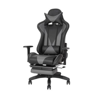 Китай low price comfortable PU black silla gamer Reclining computer gaming Chair with footrest продается