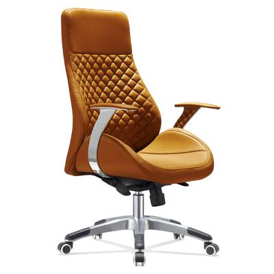 China 2021 New soft leather office chairs home office chair executive chair for the office en venta