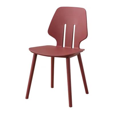 China free sample dining room furniture hot selling plastic chair cheap dining chair simple creative dining chair for sale