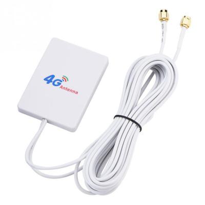 China Hongsense 700~2700mhz 4g LTE MIMO Antenna 4g Wireless Signal Booster Antenna with TS9 Connector ANT 4F for sale