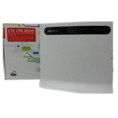 China Hua Wei 4G LTE ENTERPRISE Wifi CPE Router with SIM Card Slot B593s-22 for sale