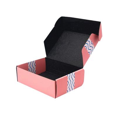 China Eco-friendly Recycled Materials Creative Design Sturdy Shipping Boxes Rigid Cardboard Mailing Box Customized Shipping Packaging for sale