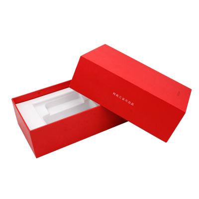 China High Quality Recycled Materials Gift Packaging Paper Box With Plain Lid for sale