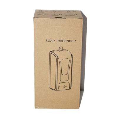 China Automatic Recyclable Single Layer Cold Floral Brown Kraft Floral Flower Rectangular Packing Box Dispenser Corrugated Box Corrugated Box for sale