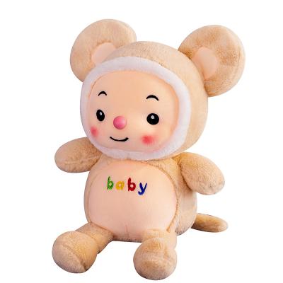 China Custom Soft Toy CE OEM ODM Design Cartoon Mouse Cheap Toys Soft Cute Stuffed Plush Toys Small for sale