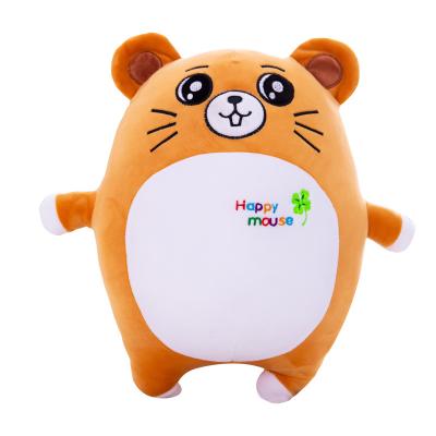 China Cheap Cute Soft Toy Pillow Pet Mouse Made By Custom Soft Plush Toys Cartoons Plush For Kids for sale