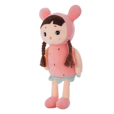 China Soft toy baby plush pineapple strawberry plushie girl doll creative fancy high quality fruit stuffed soft toy for kids for sale