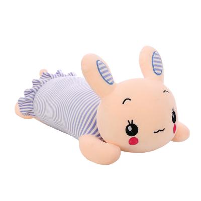 China Plush Toy Cute Soft Pillow Stuffed Plush Toy Cheap Animal Rabbit Long Pillow Rabbit Doll Design Gifts Lovely New for sale