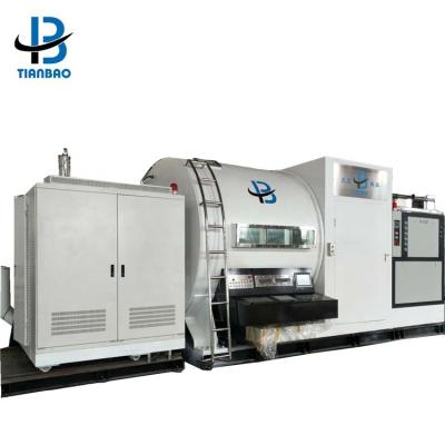 China Plastic Packing 300KV Roll to Roll Film Metallizing Machine Aluminum Vacuum Metallizer for sale