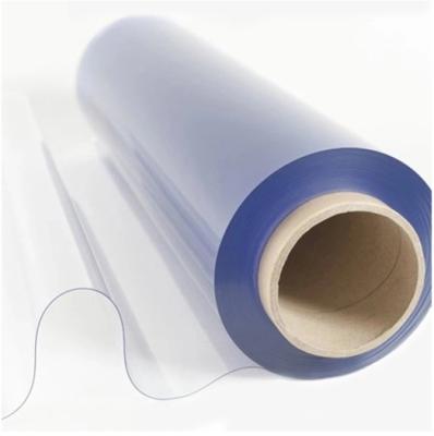 China Película de PVC suave de cristal de ancho de 100-1800 mm para embalaje Tipo de procesamiento de moldeo por soplado en venta