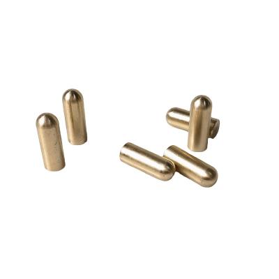 China Food Machinery Brass Pins Machinery Service Copper Pins Precision Small Size CNC Turning And Machining Medical Components for sale