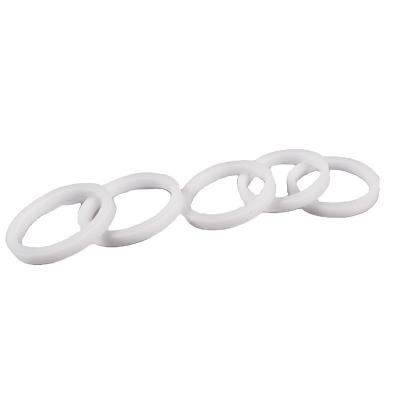 China POM Spare Parts Chinese Custom White Color CNC Plastic Material Pharmaceutical Machinery POM Rings PP-ACETAL-DELRIN-POM Machining And Turning Plant for sale