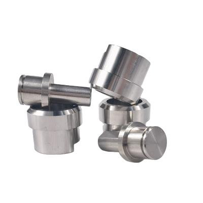 China Custom Pharmaceutical Machinery Mini Precision Aluminum Stainless Steel Parts Service CNC Rotating Machining for sale