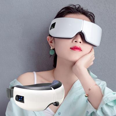 China Wholesale High Quality Gray Heated Massage Instrument Electric Eye Massager for sale