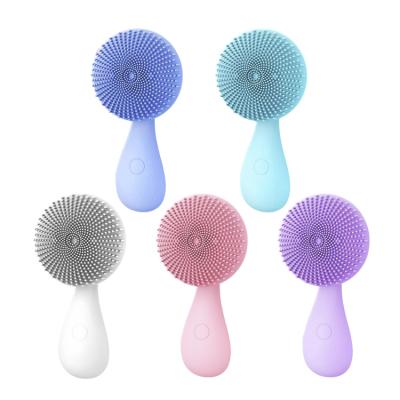 China Electric friendly deep facial massager silicone DEEP CLEANSING facial cleansing brush on sale for sale