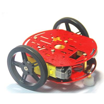 China Wireless 2WD Rc Education Learn Robot Chassis Kit Programmable Customizable Robot For Kids for sale