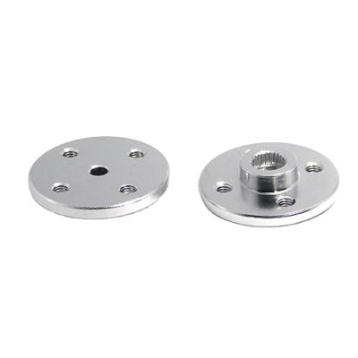 China Vehicles & 2pcs RC Toys 3mm Metal Steel Servo Remote Control Horn For High Torque Steering Robot Servo Arm for sale