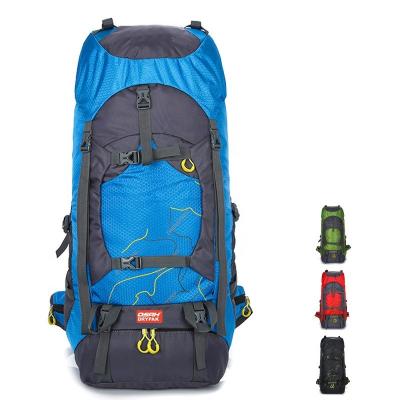 China camping & Professional Logo Outdoor Waterproof Custom Travel Hiking Camping Casual Large Capacity Sports Hiking Hiking Mountaineering Backpack for sale