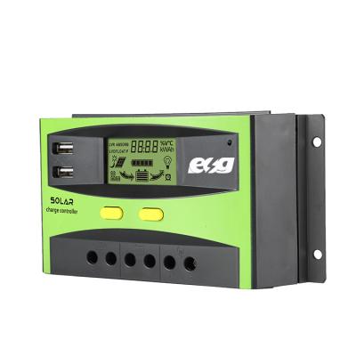 China Mini Charger Controller Intelligent 12V/24V 40A PWM Auto Solar Panel Controller for sale