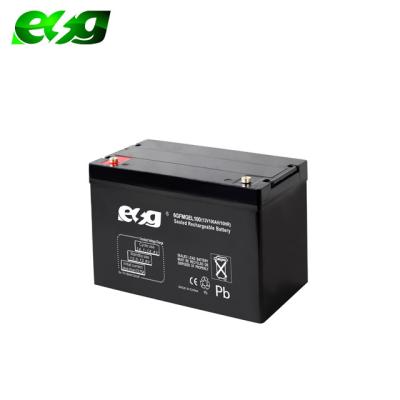 China Wholesale Gel Factory ESG Toys Storage High Rate Long Life Lead Acid Deep Cycle 12V 100AH ​​Battery for sale