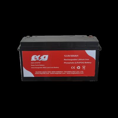 China Machine- Inverter Battery Box 12.8v 300ah Plastic Rechargeable Maintenance Free Lithium Ion Batteries for sale