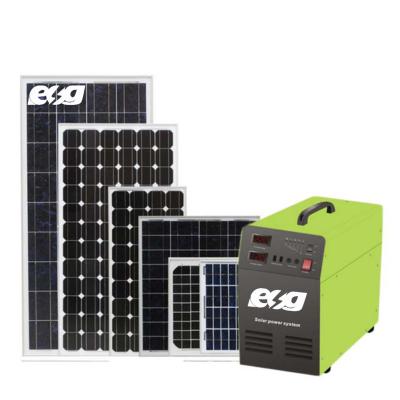 China Portable Mini Solar Generator 300W 500w Camping Solar Power System ESG Factoty Household Price for sale