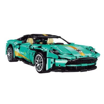 China The DIY TOY Aston Supercar Model Matin block compatible with Technic Legoing RC super racing car building block toys for children for sale