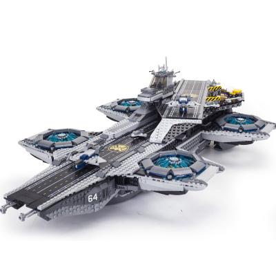 China DIY TOY 20212996PCS Hero Series Agents Of SHIELD Aircraft Carrier Building Blocks Legoing Model For Children Interesting Gifts for sale