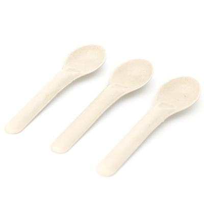 China Disposable Sugar Cane Spoon 5.5 Inch 141x35mm 100% Biodegradable Eco-friendly Pulp Spoon High Quality for sale