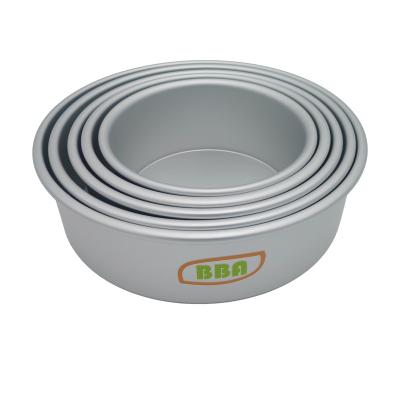 China Viable High Quality Anodized Round Cake Pan Cake Tin Aluminum for sale